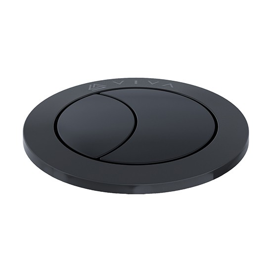 Viva Uni Button Matt Black