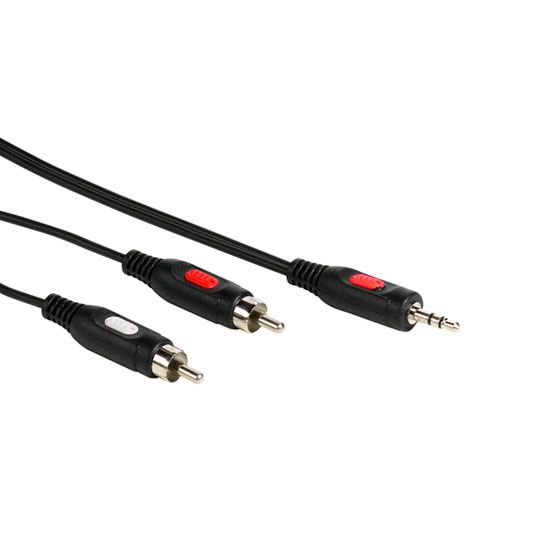 Vivanco 46/04 15 3.5MM - 2 x RCA Connection 1.5M