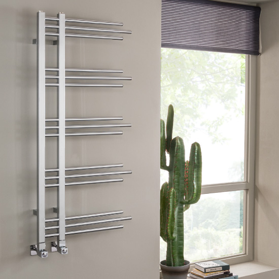 Vogue Chic Chrome Mild Steel Radiator | C&W Berry