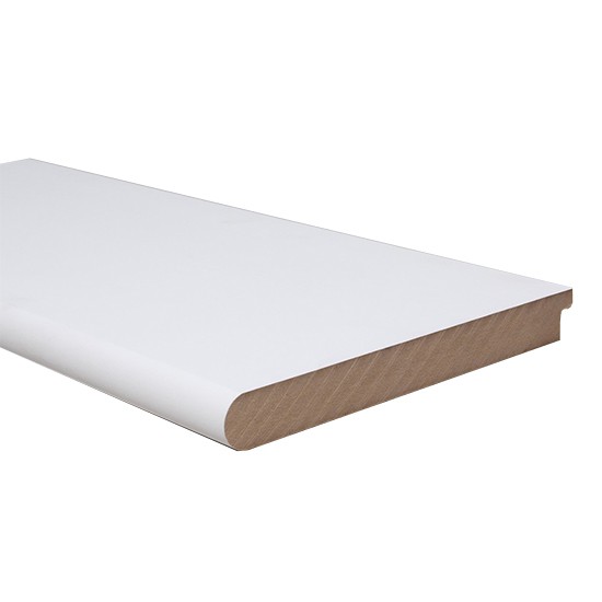 MDF White Primed Window Bottoms with Returns