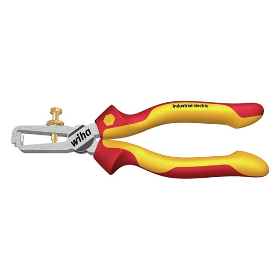Wiha 38867 160mm VDE Wire Stripping Pliers