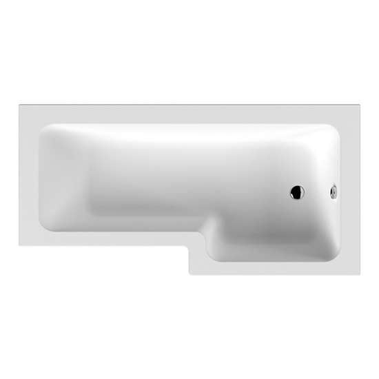 Wyndam Lerwick 'L' Square Shower Bath