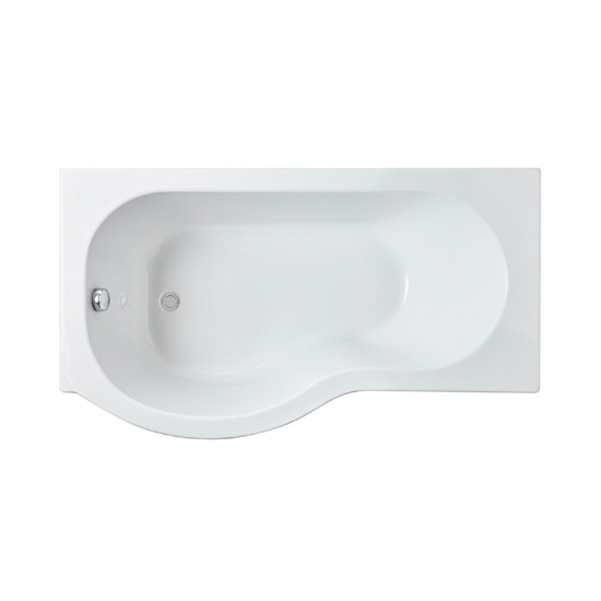 Wyndam Penlee 'P' Shaped Shower Bath