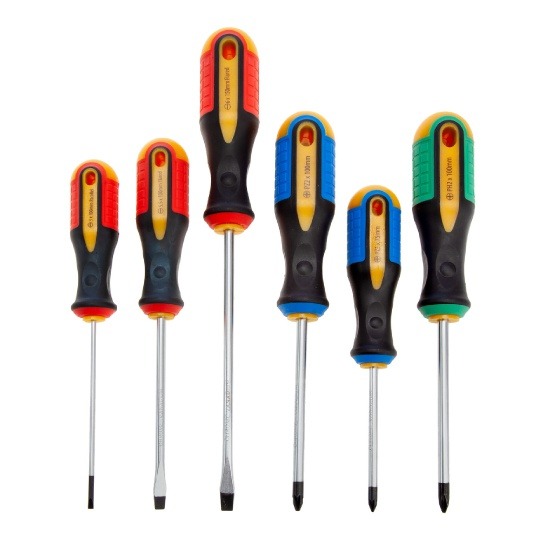 XTrade X0900063 6-Piece Screwdriver Set