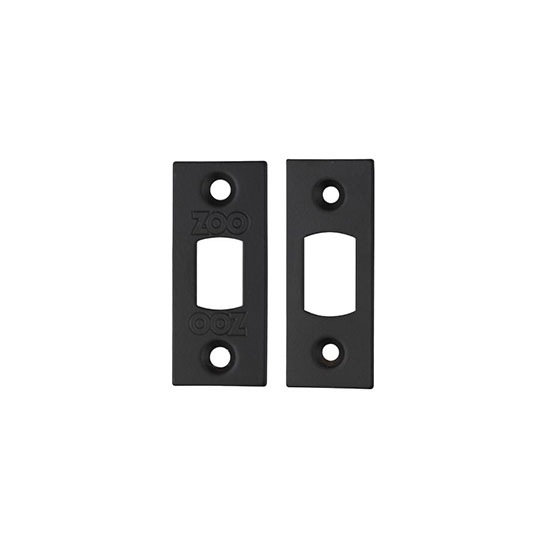 Zoo ZLAP02PCB Black Forend To Suit ZTD Tubular Deadbolt