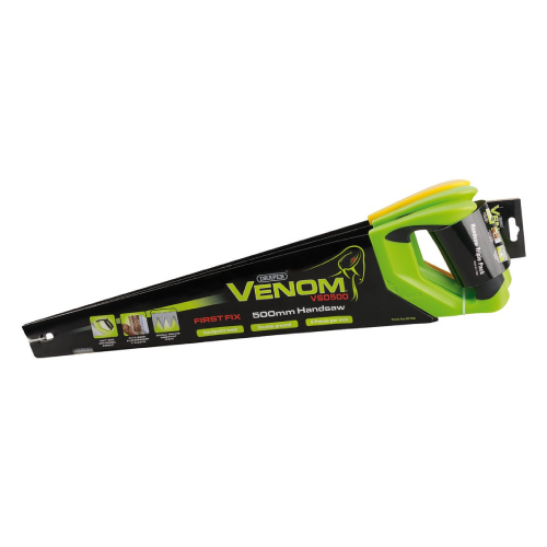 Draper 17693 Venom Double Ground Handsaws - Pack of 3
