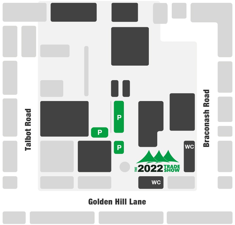 Trade Show 2022 Parking Map