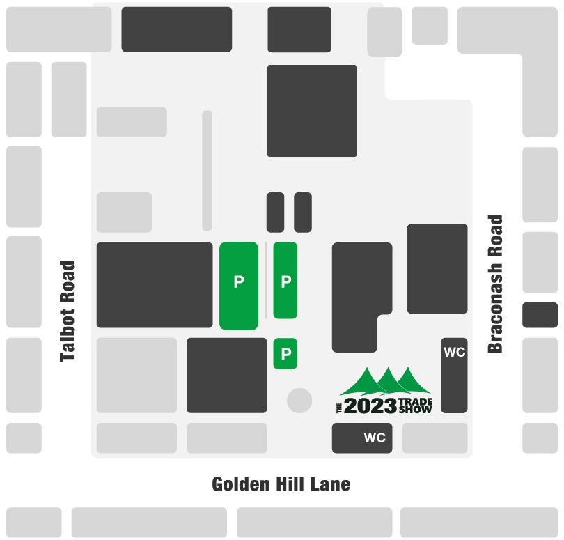 Trade Show Parking Map