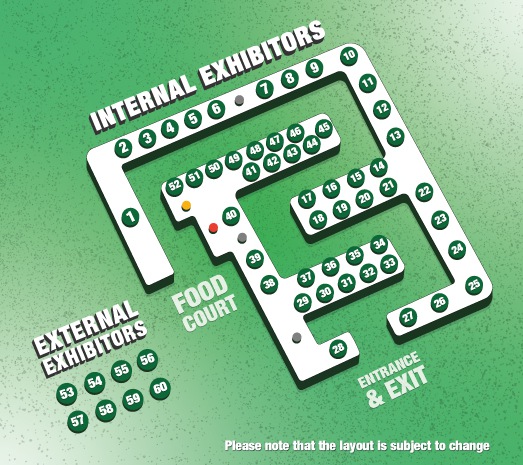 Tuesday Event Layout - Trade Show 2023