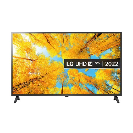 LG 43 Inch UHD Black Smart TV
