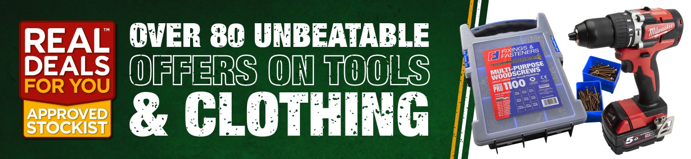 Over 80 Unbeatable Offers on Tools