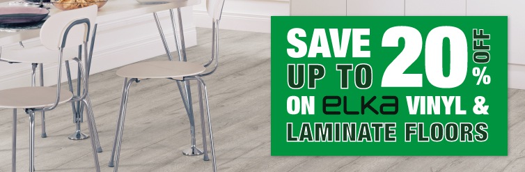 Save on Elka Laminate & Vinyl Flooring