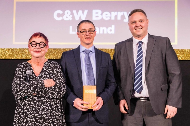 C&W Berry Win Lightside Showroom of the Year 2024 C&W Berry Win Lightside Showroom of the Year 2024
