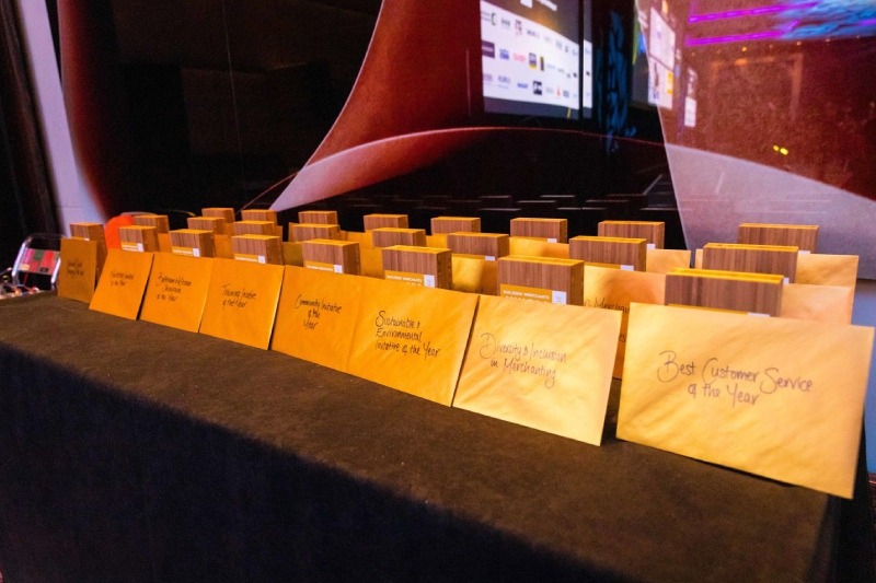 Table of Awards and the Winners Envelopes Table of Awards and the Winners Envelopes