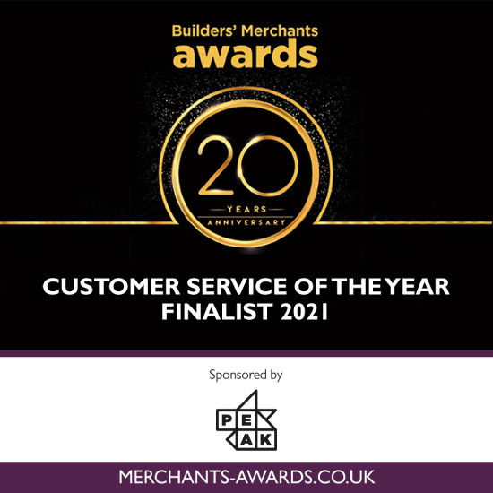 Customer Service of the Year 2021 - Finalist Customer Service of the Year 2021 - Finalist