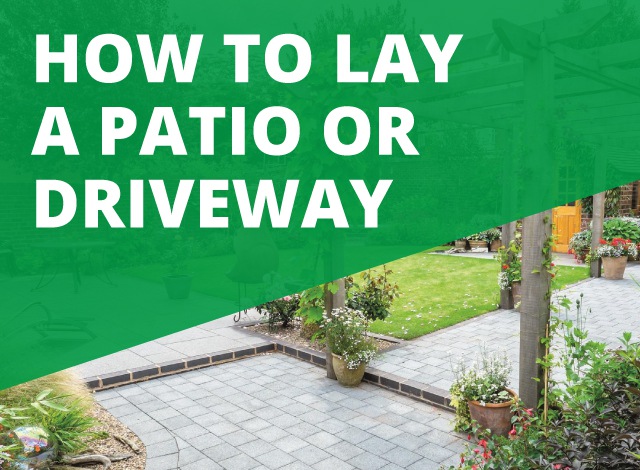 How To Lay a Patio or Driveway 