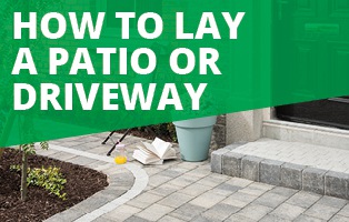 How To Lay a Patio or Driveway 