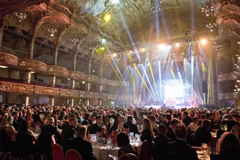 With the ceremony in full flow, all eyes are on the stage