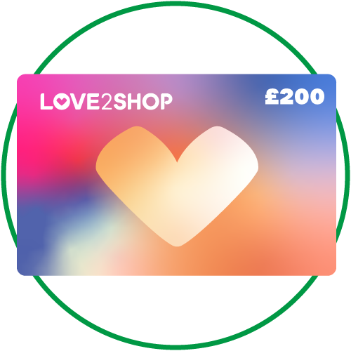 £200 Love2Shop Voucher