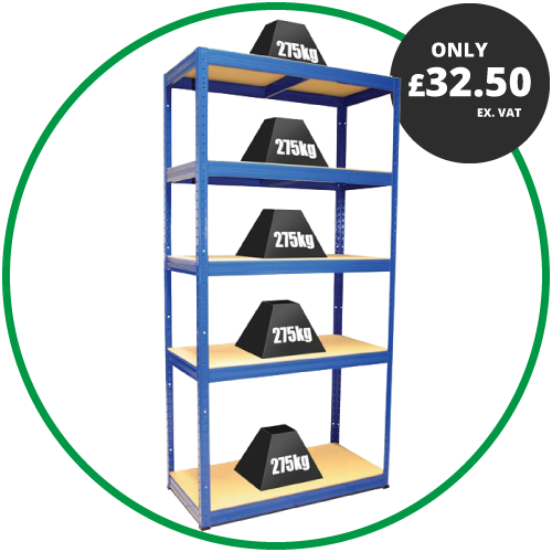 ProSolve Sapphire Premium 5 Shelf Unit