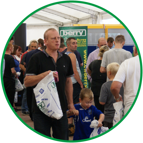 Goodie Bags in Hand - 2013